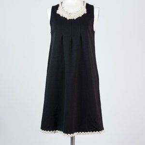 Pearl Detailed-Neck Dress